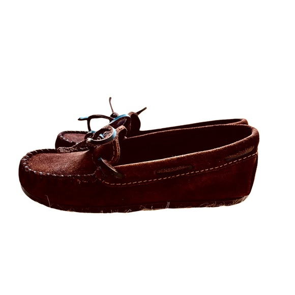 MINNETONKA Moccasin Classic Moc for Toddlers or Boys, Size 1, NWOB - Picture 1 of 7